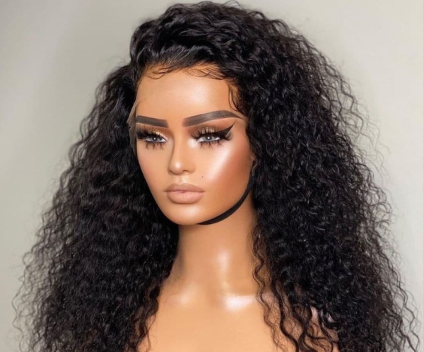 Glueless Water Wave Frontal Lace Wig