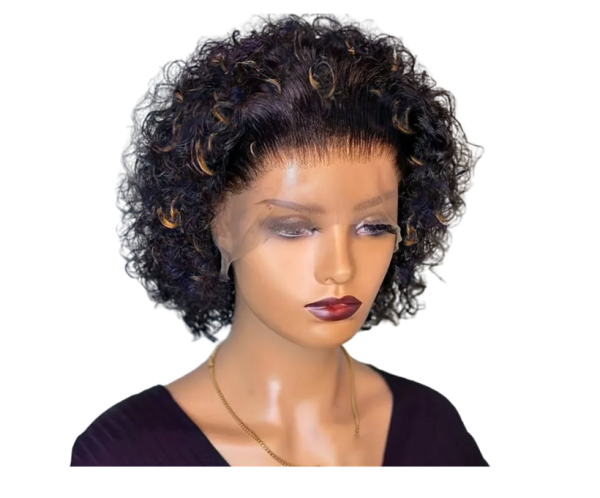 Short Curly Pixie Cut